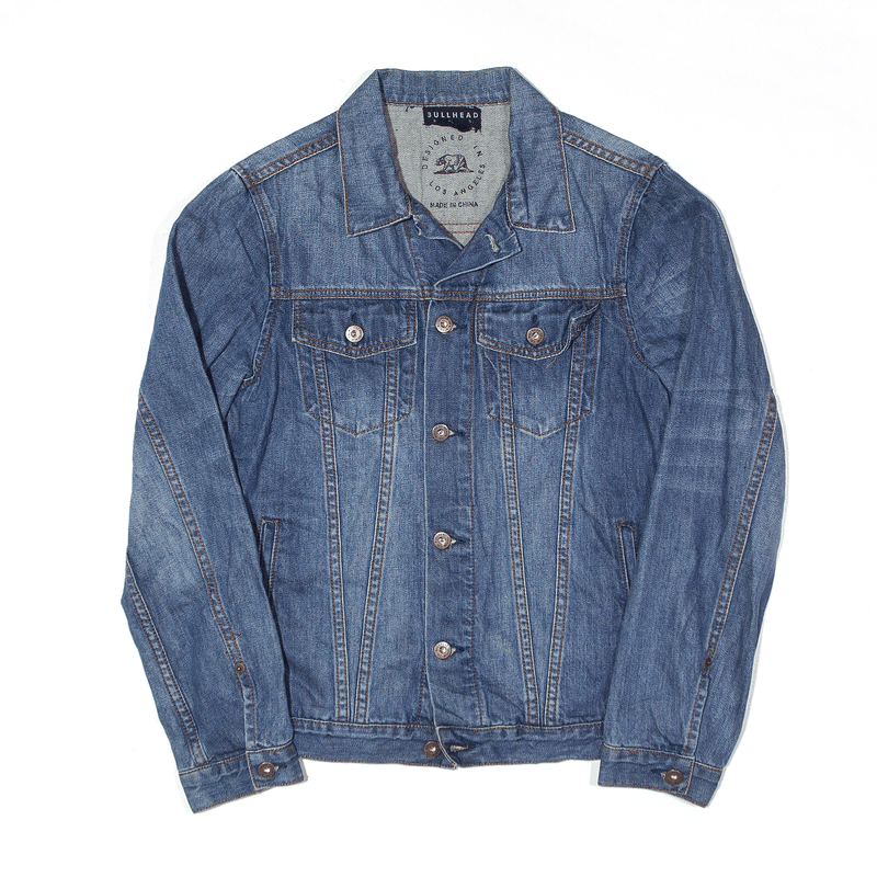 BULLHEAD Jacket Blue Denim Mens S