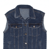 Gilet Blue Denim Womens L