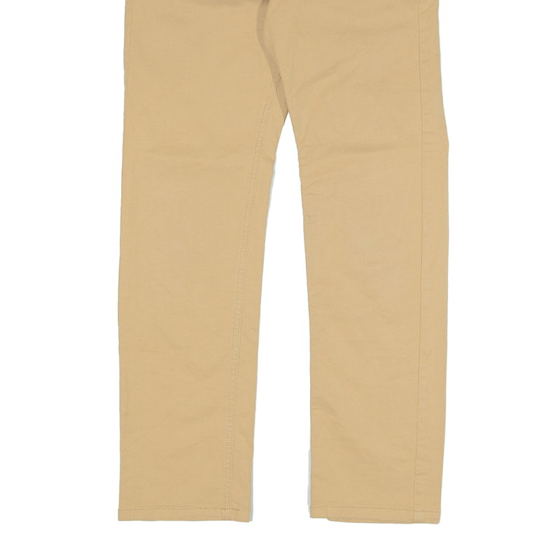 GUESS Trousers Beige Slim Straight Boys W26 L24