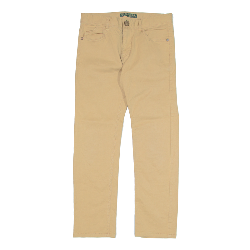 GUESS Trousers Beige Slim Straight Boys W26 L24