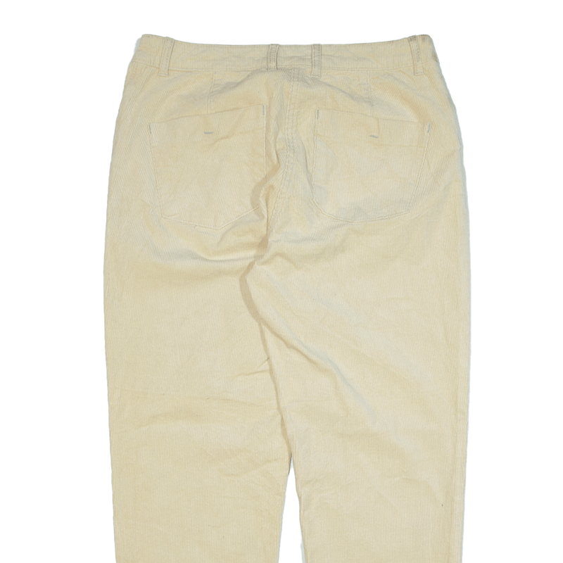 LAPIAF Trousers Beige Regular Mom Corduroy Womens W29 L26