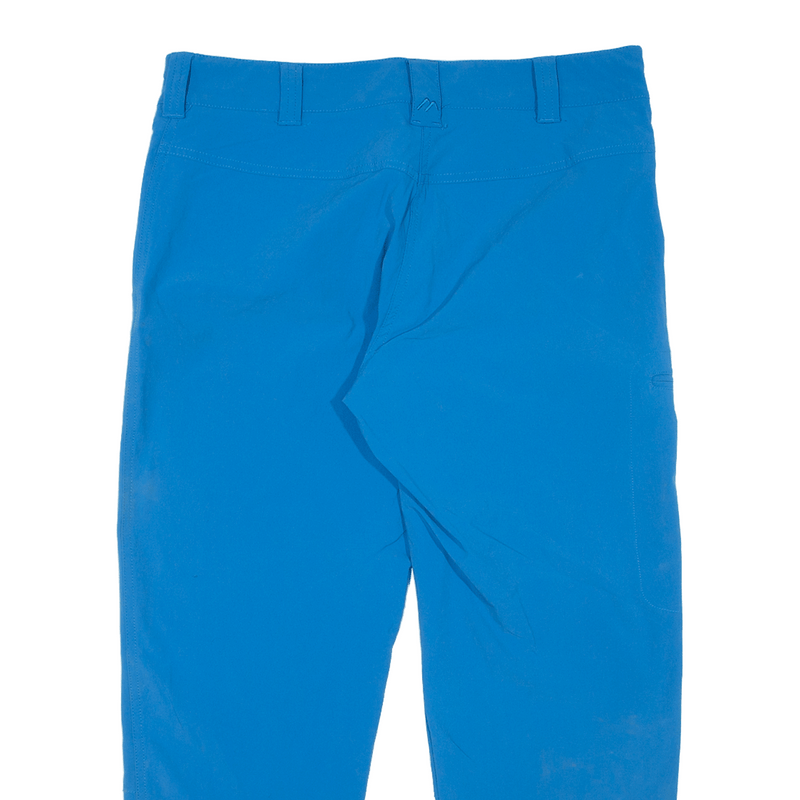 MAIER SPORTS Outdoor Cropped Trousers Blue Regular Tapered Womens W30 L24