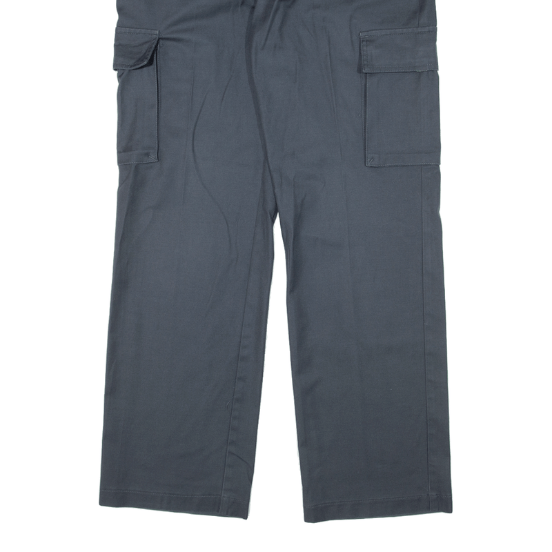 Cargo Workwear Trousers Grey Regular Straight Mens W32 L31