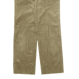 NEW MAN Corduroy Trousers Green Regular Tapered Mens W30 L30