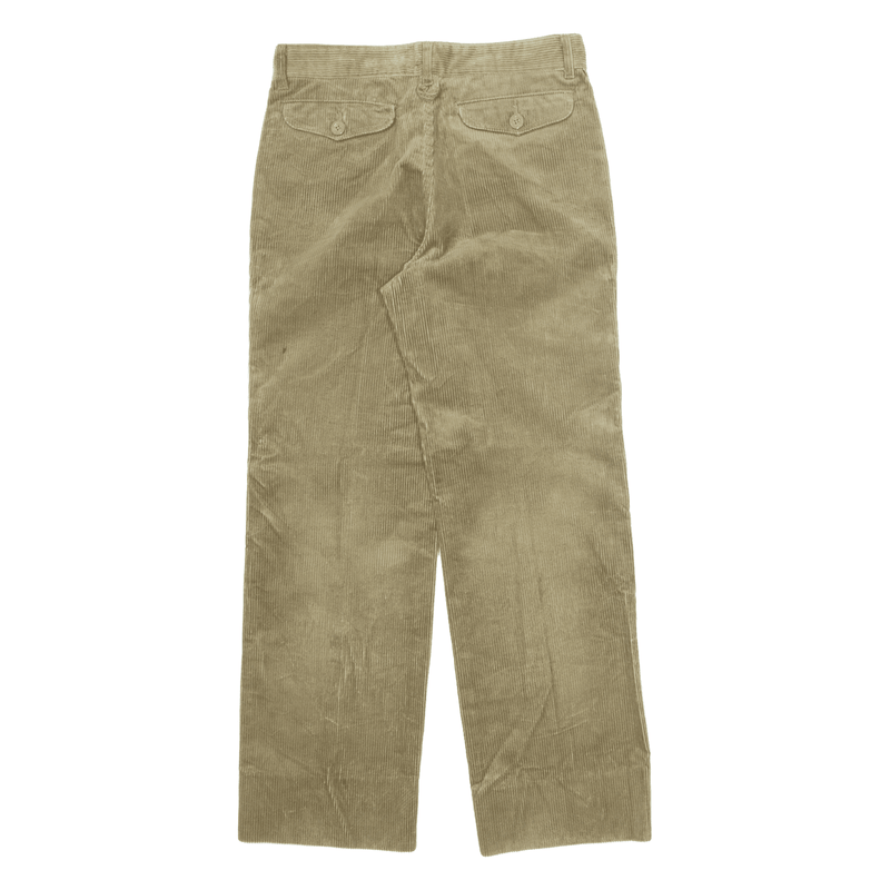 NEW MAN Corduroy Trousers Green Regular Tapered Mens W30 L30