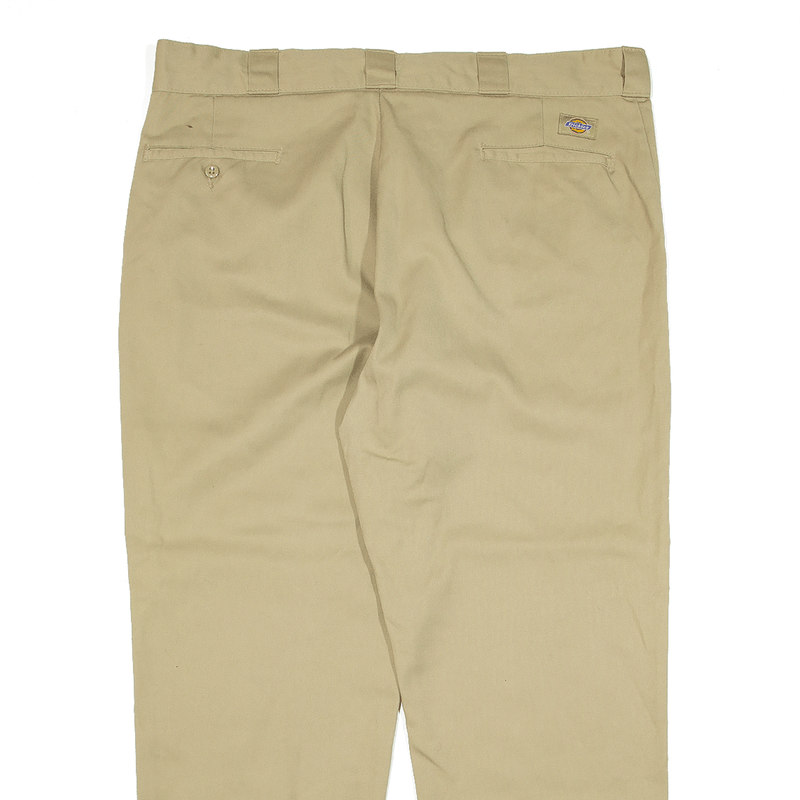 DICKIES 874 Workwear Trousers Beige Regular Skinny Mens W40 L30
