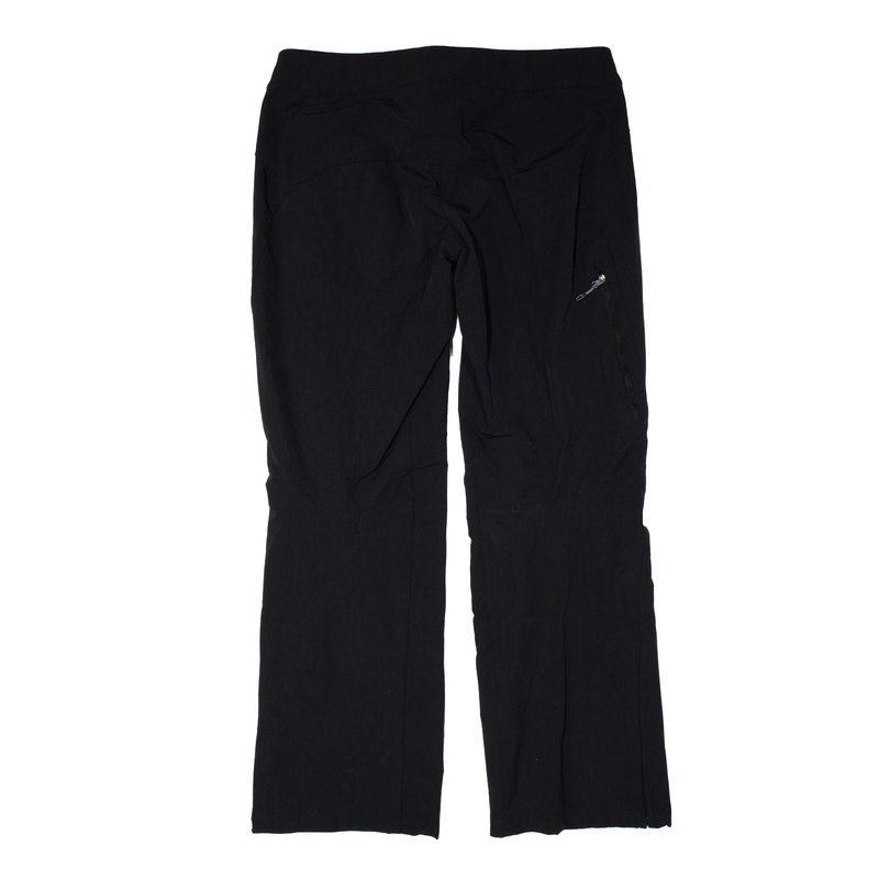 ADIDAS Trousers Black Regular Dark Womens W35 L32