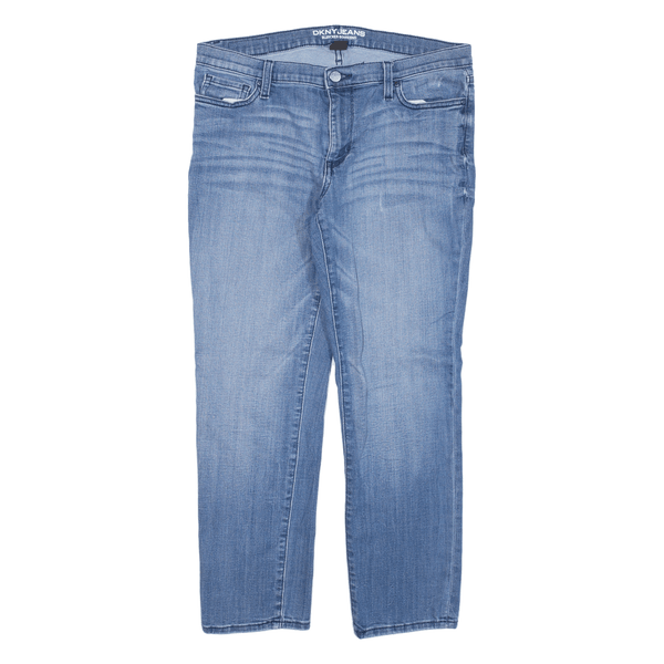 DKNY Jeans Blue Denim Regular Boyfriend Womens W30 L25