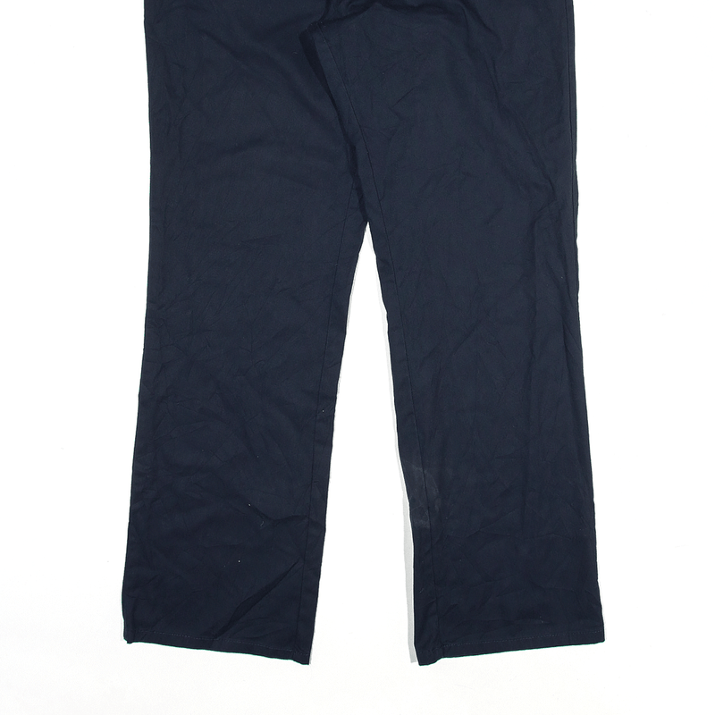 DICKIES Workwear Trousers Blue Regular Straight Womens W34 L30