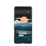Black Digital Nomad Google Pixel 6 Case