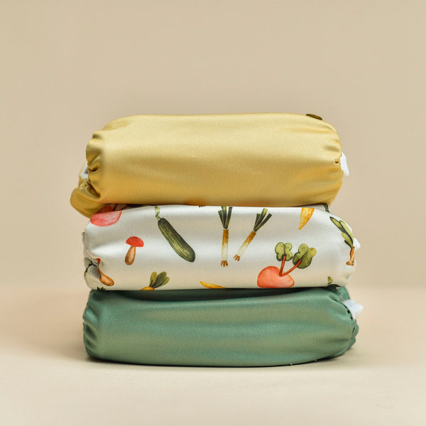 Cloth Diapers - Nature Collection - Set of 3 | Cloth Diapers | Just Peachy