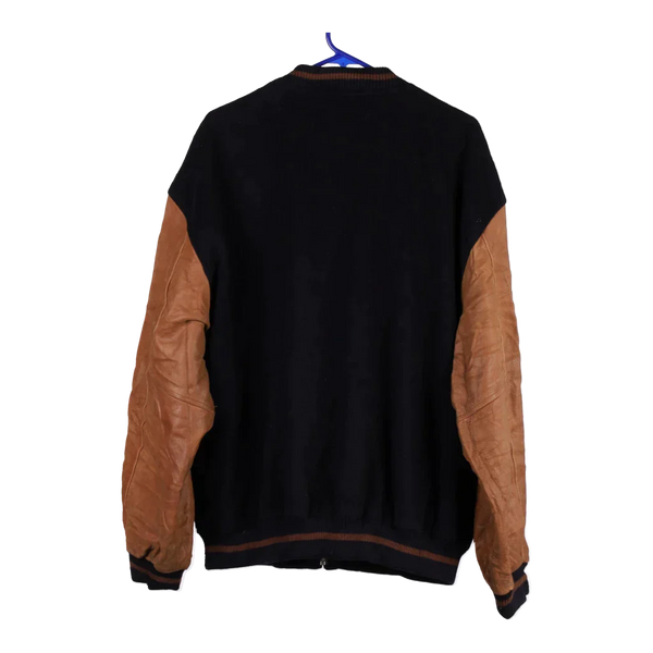 Kirkland Signature Varsity Jacket - Large Brown Wool Blend