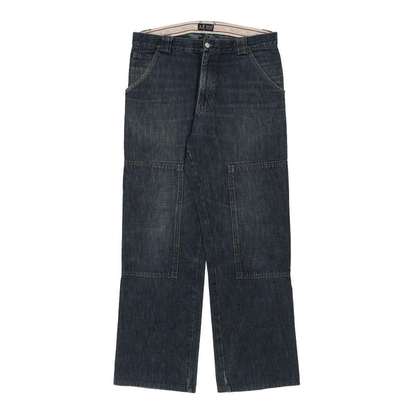 Armani Jeans Jeans - 35W 33L Blue Cotton