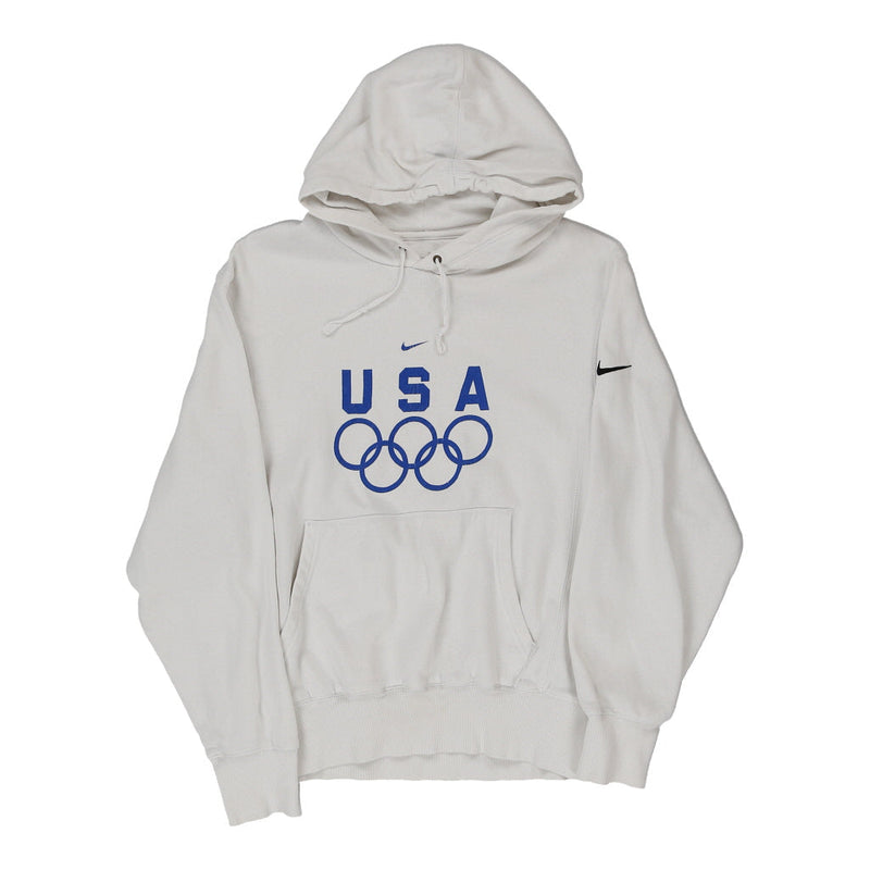 Vintagewhite USA Olympics Nike Hoodie - mens small