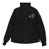 2010 Skate America Columbia Jacket - Small Black Polyester - Thrifted.com