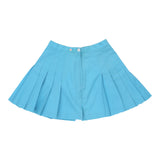Australian Tennis Skirt - Small Blue Polyester Blend - Thrifted.com