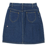 Vintage Unbranded Denim Skirt - 25W UK 6 Blue Cotton