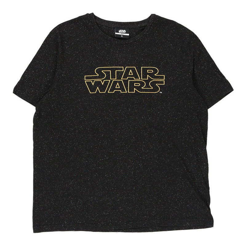 Star Wars T-Shirt - XL Black Cotton - Thrifted.com