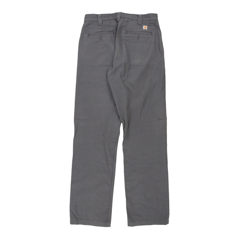 Carhartt Trousers - 32W 34L Grey Cotton Blend
