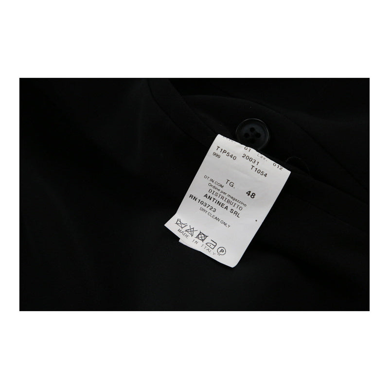 Emporio Armani Trousers - 32W 32L Black Polyester