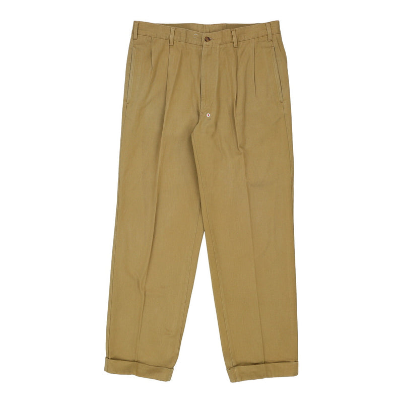 Burberry Trousers - 35W 31L Beige Cotton