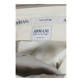 Armani Trousers - 30W 31L Beige Wool