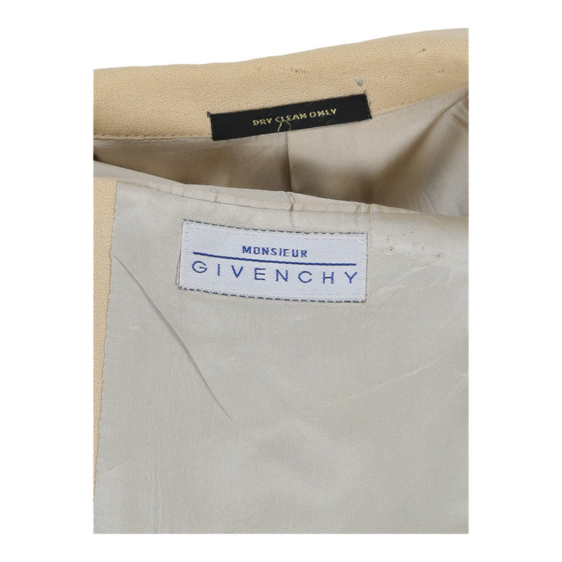 Givenchy Blazer - Large Beige Wool