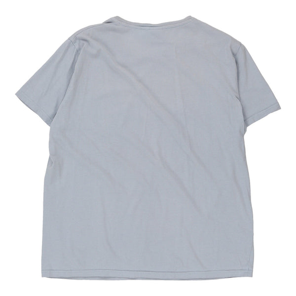 Everlast T-Shirt - Large Blue Cotton - Thrifted.com
