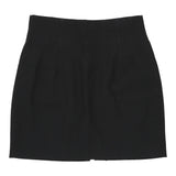 Ernestina Cerini Mini Skirt - 27W UK 8 Black Cotton