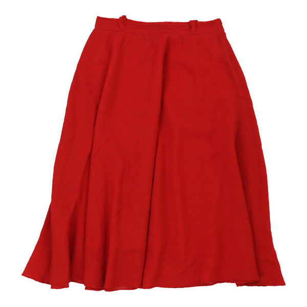 Unbranded Maxi Skirt - 25W UK 6 Red Polyester
