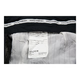 Dolce & Gabbana Slim Fit Cord Trousers - 37W 32L Black Cotton