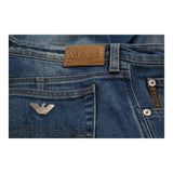 Armani Jeans Jeans - 30W UK 10 Blue Cotton Blend