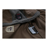 Napapijri Jacket - Medium Brown Cotton