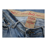 Dolce & Gabbana Boot Cut Jeans - 34W UK 12 Blue Cotton