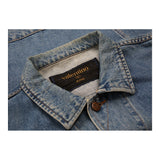 Valentino Jeans Denim Jacket - Large Blue Cotton