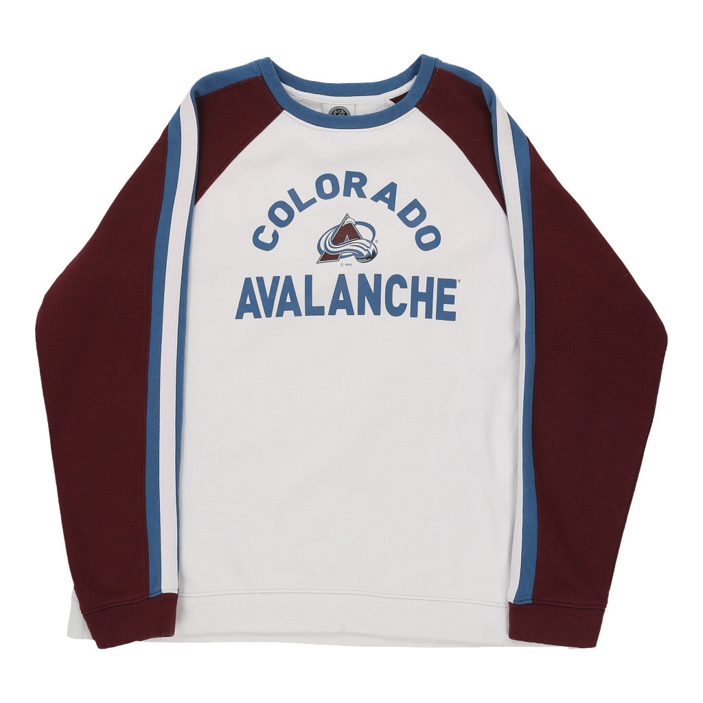 colorado avalanche sweatshirt vintage