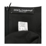 Dolce & Gabbana Embroidered Dress - Large Black Polyester