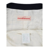 Roccobarocco Blazer - Large White Cotton