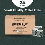 PlusPly© Bamboo Toilet Rolls | 24 rolls