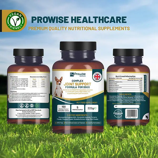 Combo Deal - Dog Joints ? and Gut Health? - Dog Joint Supplement + Pet Probiotic Plus I Made in the UK