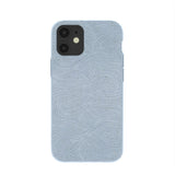 Powder Blue Ebb and Flow iPhone 12/ iPhone 12 Pro Case