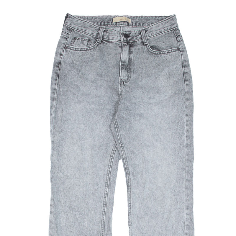 THE RAW Jeans Grey Denim Relaxed Straight Womens W26 L26