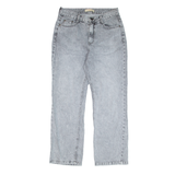 THE RAW Jeans Grey Denim Relaxed Straight Womens W26 L26