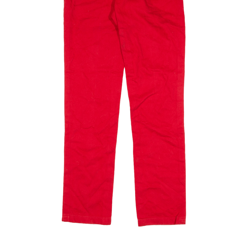 HOUND Jeans Red Denim Slim Straight Womens W26 L29