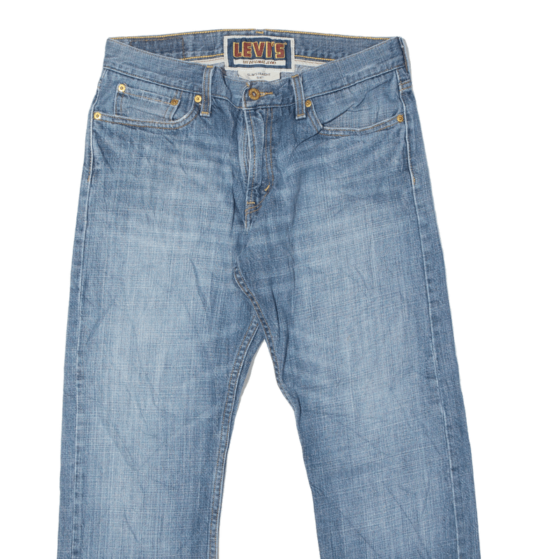 LEVI'S 514 Jeans Blue Denim Slim Straight Mens W33 L30