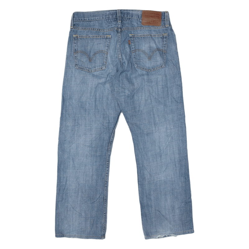 LEVI'S 514 Jeans Blue Denim Slim Straight Mens W33 L30