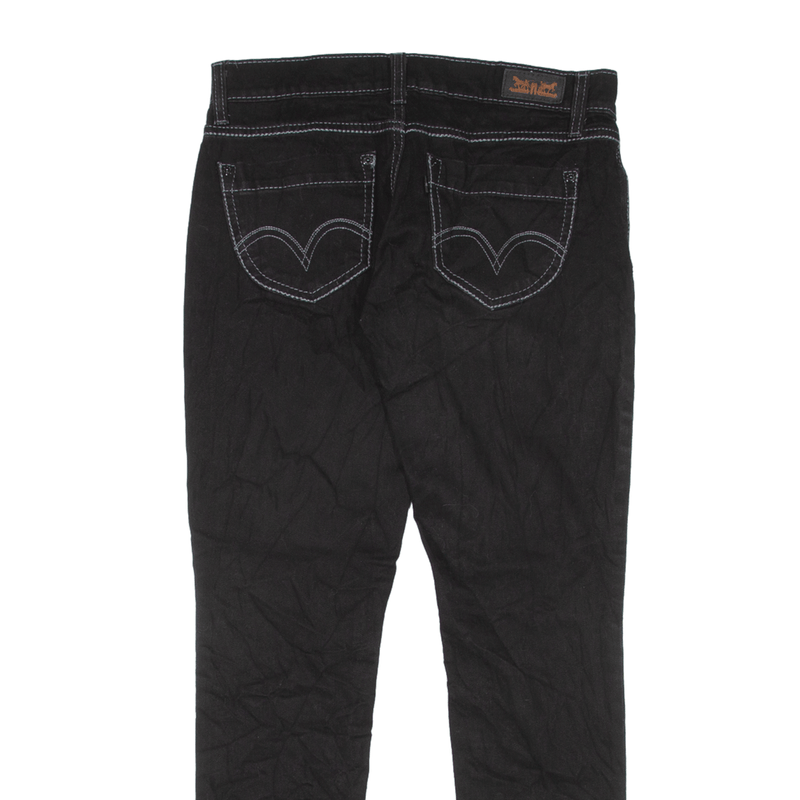 LEVI'S 524 Too Superlow Jeans Black Denim Slim Skinny Womens W29 L29