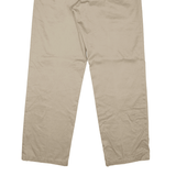 DOCKERS Khaki Trousers Beige Regular Straight Mens W36 L32