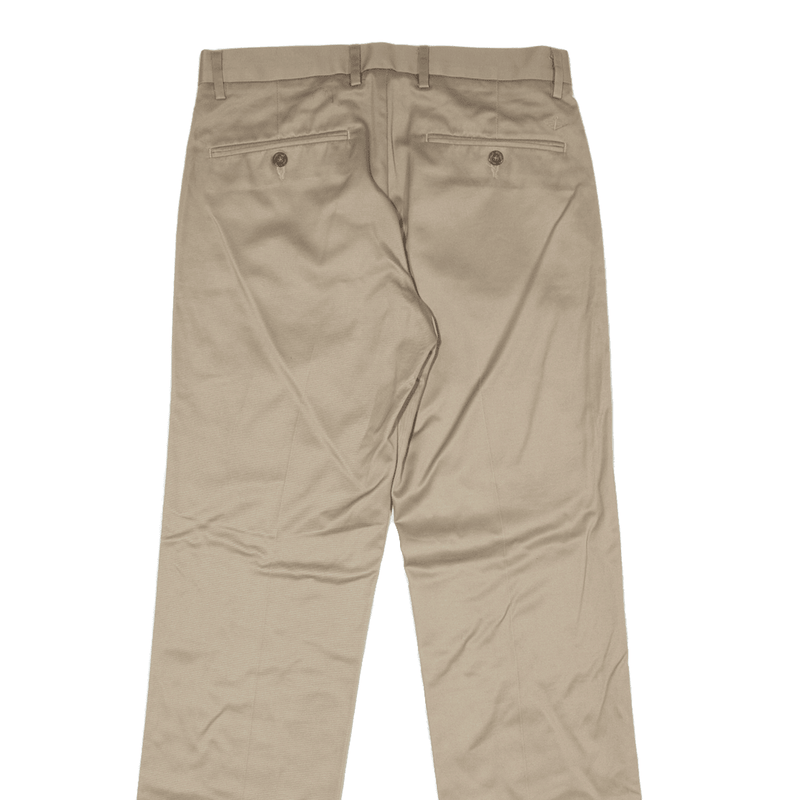 DOCKERS Khaki Trousers Beige Slim Straight Mens W29 L32