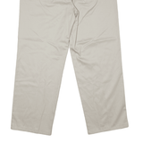 DOCKERS Khaki Trousers Cream Classic Straight Mens W34 L30